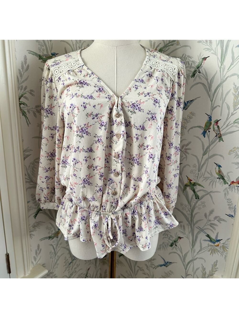 Melody’s bohemian floral women’s long sleeves
